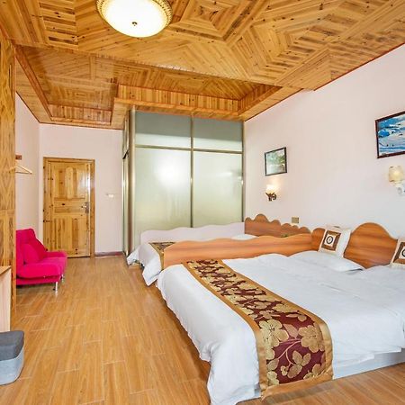 Longji Rice Terraces Green View Guesthouse 룽성 외부 사진