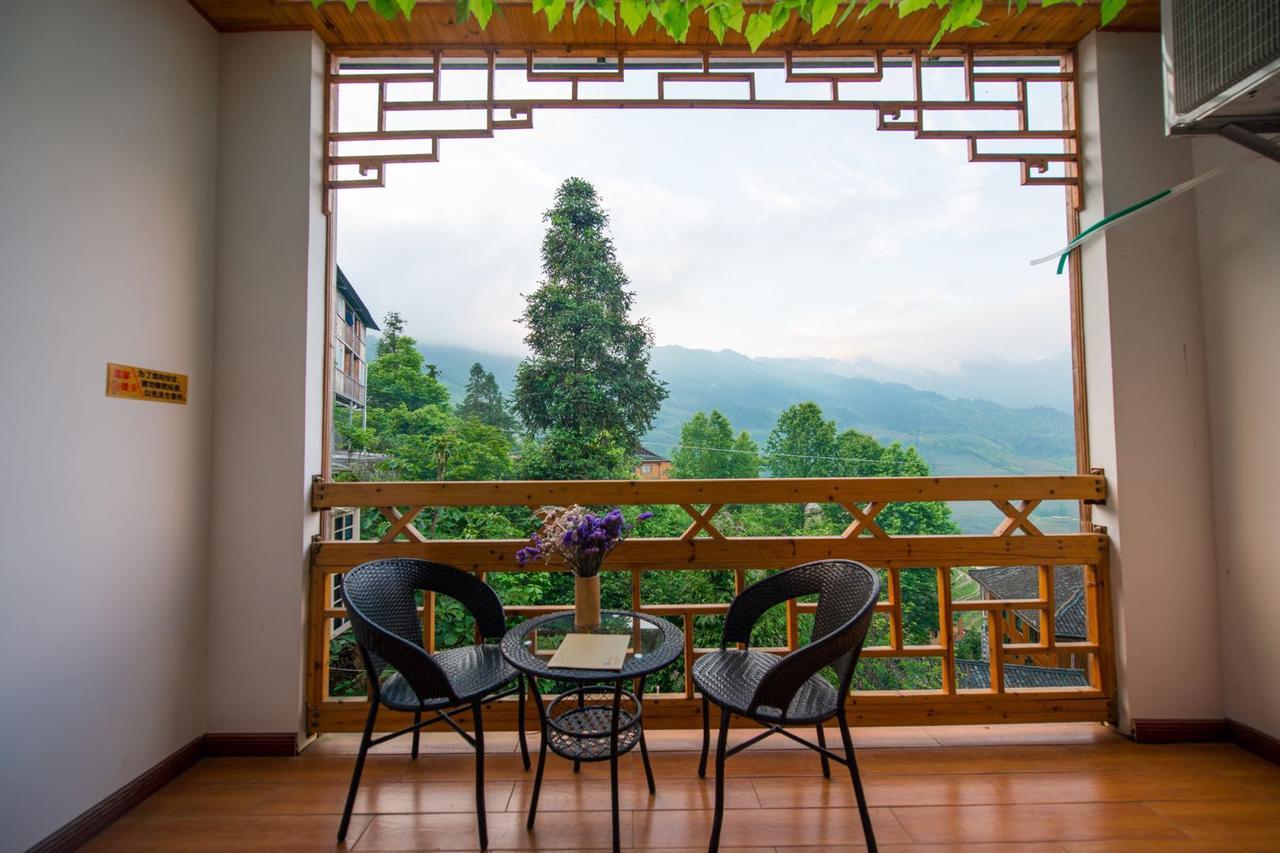Longji Rice Terraces Green View Guesthouse 룽성 외부 사진