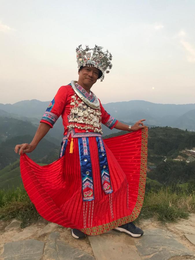 Longji Rice Terraces Green View Guesthouse 룽성 외부 사진